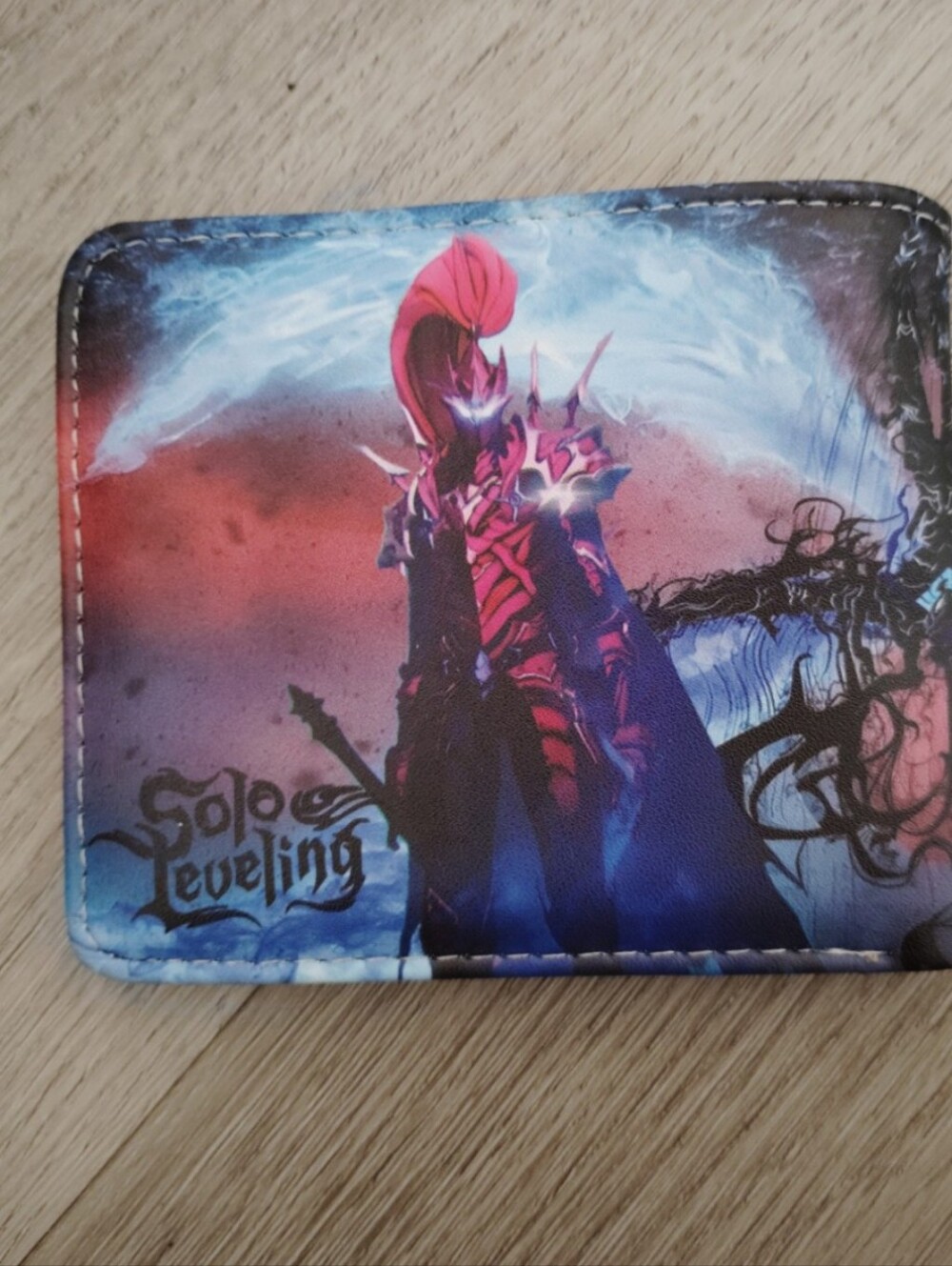 New Solo leveling anime manga leather wallet